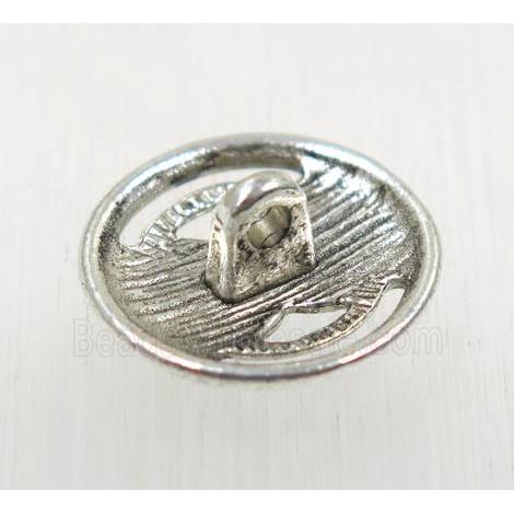 tibetan silver connector, non-nickel