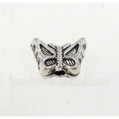 tibetan silver zinc butterfly beads, non-nickel
