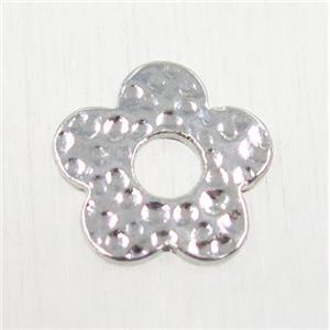 tibetan silver beads, non-nickel, approx 13.5mm dia [AD47531]