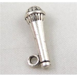 Tibetan silver pendant, Non-nickel, approx 7x20mm [DK10446]