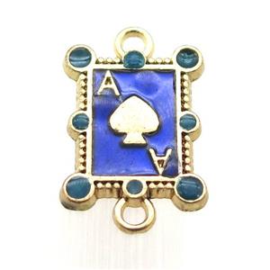 enameling copper card connector, gold plated, approx 13-16mm [FD10556]