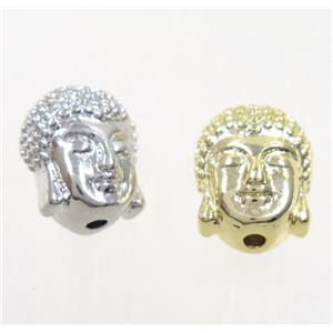 copper buddha beads, mix color, approx 9x11mm [FDZN3303]