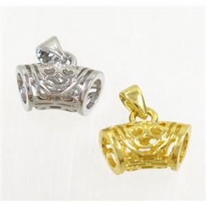 copper hanger bail, mix color, approx 7-12mm [FDZN4175]