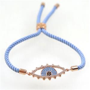 handmade bracelet with nylon wire, zircon bead, approx 12-24mm [FDZN5316]