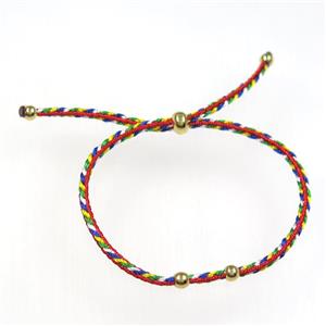 nylon bracelet cord, resized, approx 2mm, 22cm length [FDZN8574]