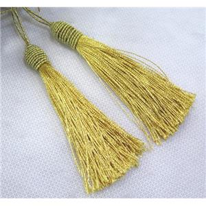 handmade tassel with nylon wire, approx 90mm length [FGPD126]