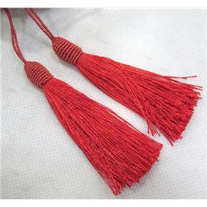 handmade tassel with nylon wire, approx 90mm length [FGPD128]