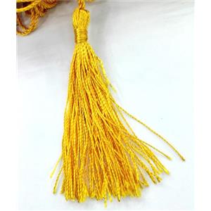 handmade tassel pendant with nylong wire, approx 60-78mm length [FGPD54]