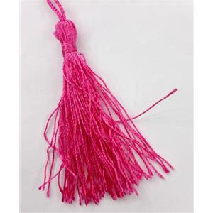 handmade tassel pendant with nylong wire, approx 60-78mm length [FGPD56]