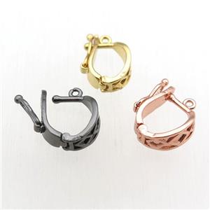 copper hanger bail, mixed color, approx 10-14mm [FN11248]