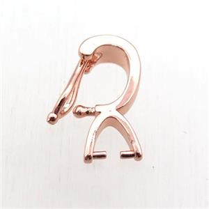 copper hanger bail, rose gold, approx 10-20mm [FN11251]