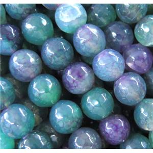 agate beads, faceted round, approx 10mm dia [GA1273-10MM]