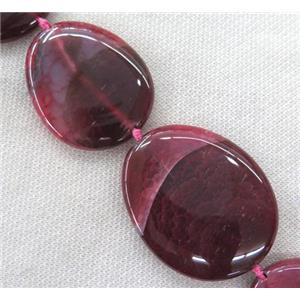 red Agate bead, teardrop, approx 30-60mm, 15.5 inches length [GASA1487]