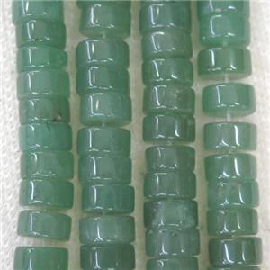 green Aventurine heishi beads, approx 5x10mm [GB10000]