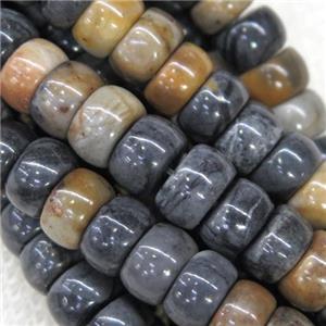 Picasso Jasper barrel beads, approx 5x8mm [GB10009]