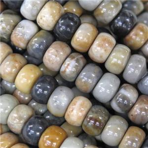 Picasso Jasper barrel beads, approx 4x6mm [GB10026]