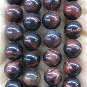 red tiger eye stone beads, round, approx 6mm dia [GB10111-6MM]