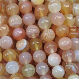 red Botswana Agate beads, approx 4mm dia [GB10141]