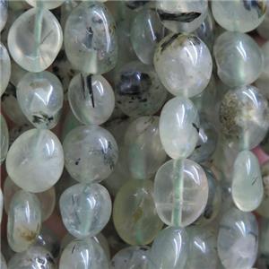 green prehnite chip beads, freeform, approx 6-8mm [GB10159]
