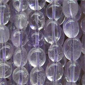 lt.purple Amethyst chip beads, freeform, approx 6-8mm [GB10171]