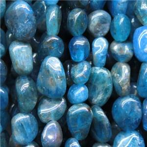 blue Apatite chip beads, freeform, approx 6-8mm [GB10174]