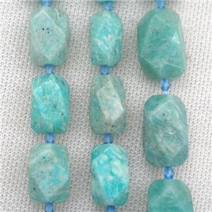 green Amazonite nugget beads, freeform, approx 15-22mm [GB10254]