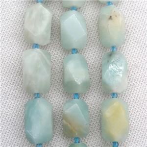 Chinese Amazonite nugget beads, freeform, approx 15-22mm [GB10255]
