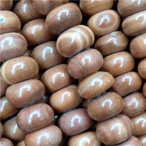 grain woodgrain jasper beads, rondelle, approx 5x8mm [GB10387]