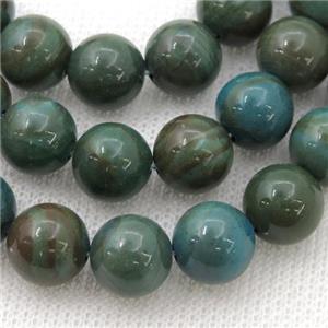 round blue Cuckoo Jasper beads, approx 8mm dia [GB10472-8MM]