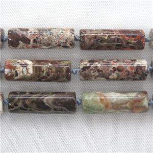 Ocean Jasper column beads, approx 13-40mm [GB10759]