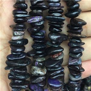 black Biotite chip beads, approx 10-14mm, 3-5mm thickness [GB10820]
