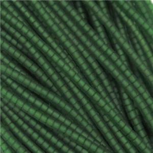 tiny Lampwork Glass Beads, green, approx 2mm dia [GB10878]