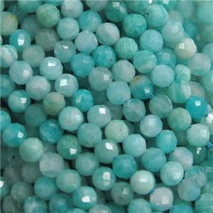 tiny Amazonite Beads, faceted round, approx 3mm dia [GB10964-3MM]