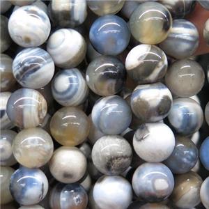 round Ocean Agate Beads, color treated, approx 6mm dia [GB11024-6MM]