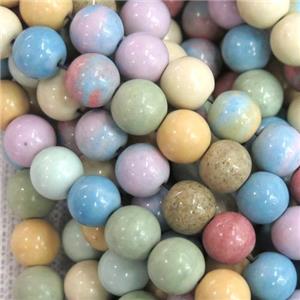 round Alashan Agate beads, approx 8mm dia [GB11112-8MM]