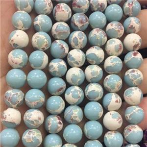 round synthetic Imperial Jasper beads, approx 10mm dia [GB11122-10MM]