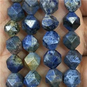 blue Sunset Dumortierite Beads, faceted round, approx 8mm dia [GB11311-8MM]