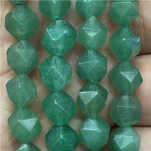 green Aventurine Beads, faceted round, approx 6mm dia [GB11319-6MM]