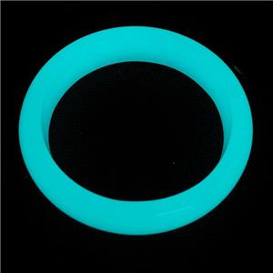 noctilucent stone bangle, approx 8mm wide, 60mm dia [GM11237]