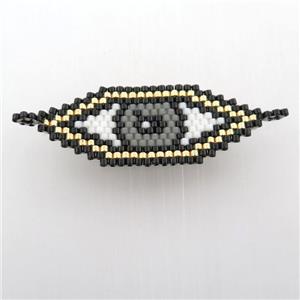 Handcraft connector with seed glass beads, approx 17-45mm [GM12636]