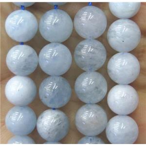 round Aquamarine Beads, blue, approx 10mm dia [GMLB1696-10MM]