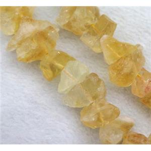 citrine bead, nugget, freeform, approx 10-20mm [GMLB1803]