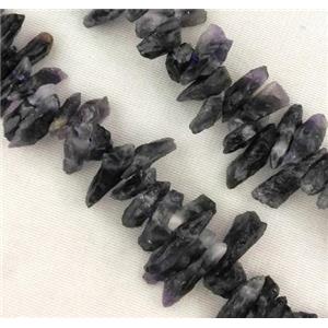 dogtooth Amethyst chip beads, dark-purple, freeform, approx 10-20mm [GMLB1875]