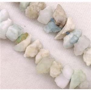 Aquamarine beads chip, freeform, AB-grade, approx 8-16mm [GMLB1878]
