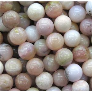 round Pink Opal Beads, A-Grade, approx 12mm dia [GMLB1886-12MM]