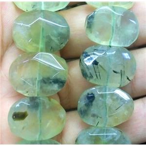 peridot bead, faceted oval, green, approx 15-20mm, 15.5 inches length [GMLB1965]