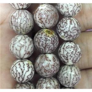 Bodhi wood beads, round, approx 10mm dia, 39pcs per st [GMLB1984]