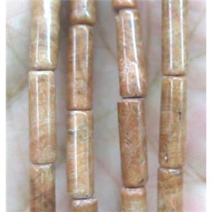 gemstone tube bead, approx 4x13mm [GMLB2021]