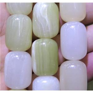 Dye Jade Beads Barrel Mix Color, approx 15x21mm [GMLB2229]