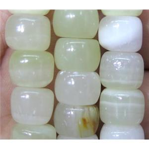 Dye Jade Beads Barrel, approx 8x10mm [GMLB2236]